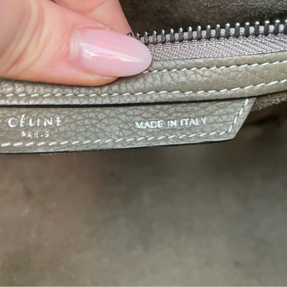 Celine luggage tote grey - Picture 10 of 14